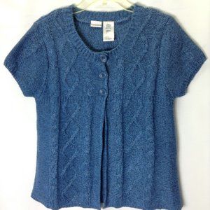Women's No Boundaries Denim Color Cardigan